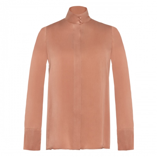 Hande Silk Blouse Blush