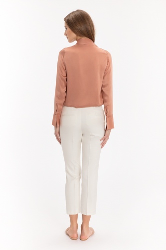 Setre Silk Pants Ecru