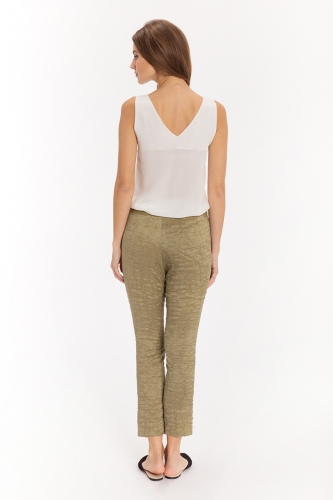 Harem Silk Wool Pants
