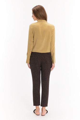 Hande Silk Blouse Yellow